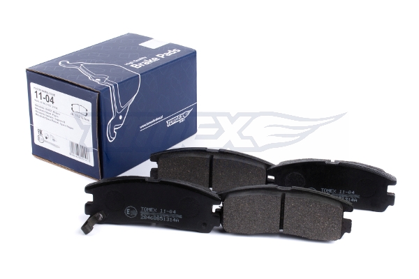 Sada brzdových platničiek kotúčovej brzdy TOMEX Brakes